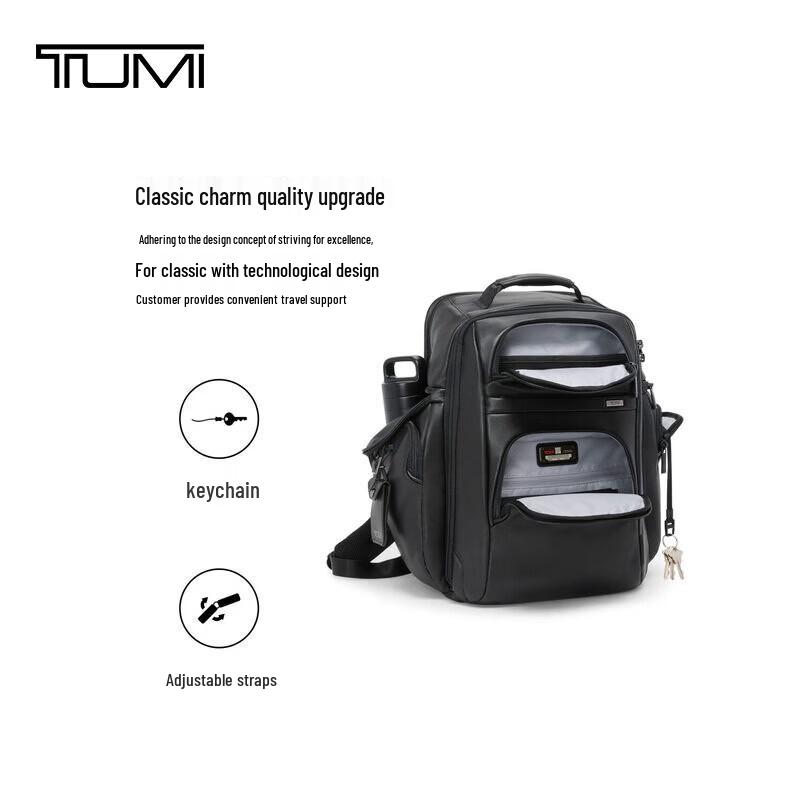 Мужской деловой рюкзак TUMI Alpha4 для поездок на работу