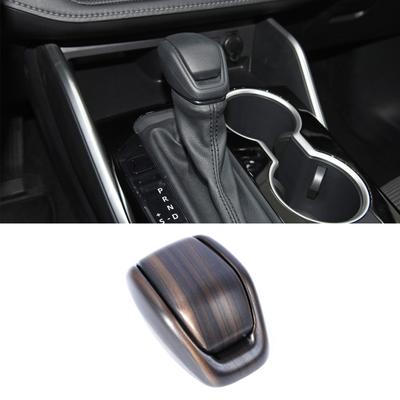 Для Toyota Highlander Kluger 2022 салон автомобиля украшение из персикового дерева, ручка переключения передач, накладка на голову