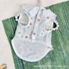 Pet Clothes Lace Cotton Vest Spring and Summer Ins Japanese and Korean Cats Than Bears Clothes Cat and Dog Clothes