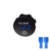 DC 12V-24V Digital Panel Voltmeter Voltage Meter Tester Led Display For Car Auto Motorcycle Boat ATV Truck Refit Accessories