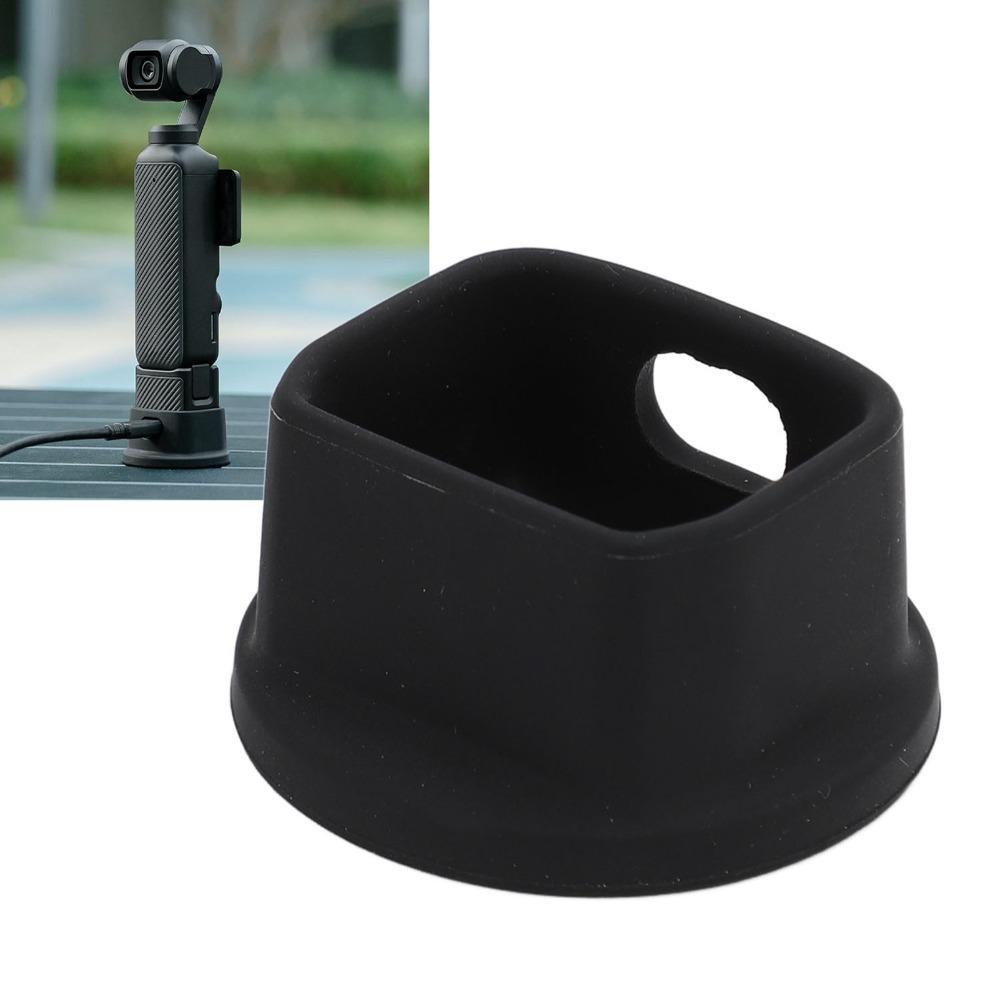 Silicone Camera Handheld Supporting Stabilizer Base Avoid Scratch and Sliding Desktop Camera Holder Base for OSMO Pocket 3