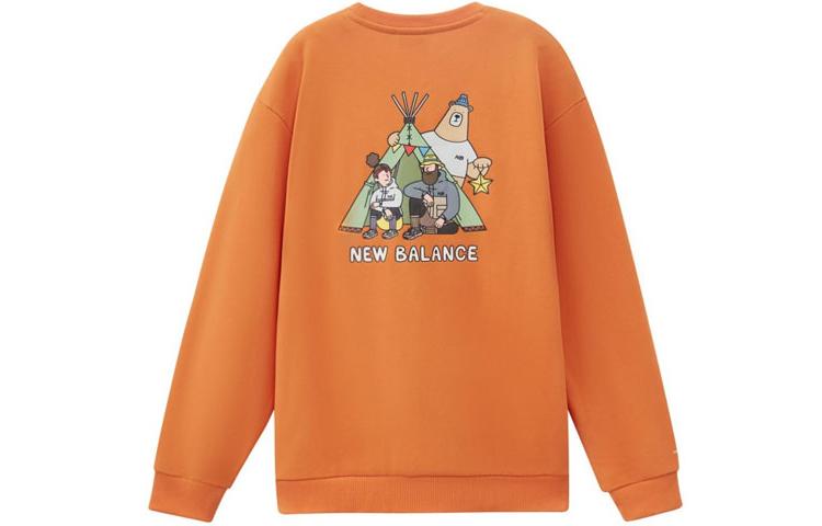 New Balance Толстовка X Jhi Унисекс Оранжевая NCA89053-ORG