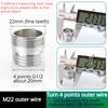 16 18 20 22 24 мм G3/4 G1/2 на M22 соединители кухонный аэратор барботер очиститель воды адаптер кран удлинитель адаптеры