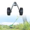 Lawn Mower Auxiliary Wheel Adjustable Spare Parts Sturdy Accessory Walk Behind Brush Cutter for