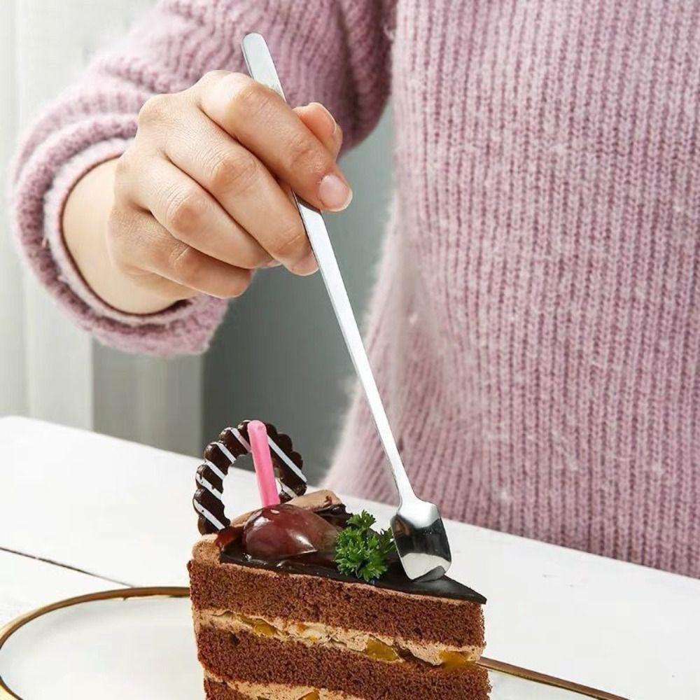 304 Stainless Steel Coffee Mixing Spoon Thickened Small Spoon High Quality Gold Cutlery