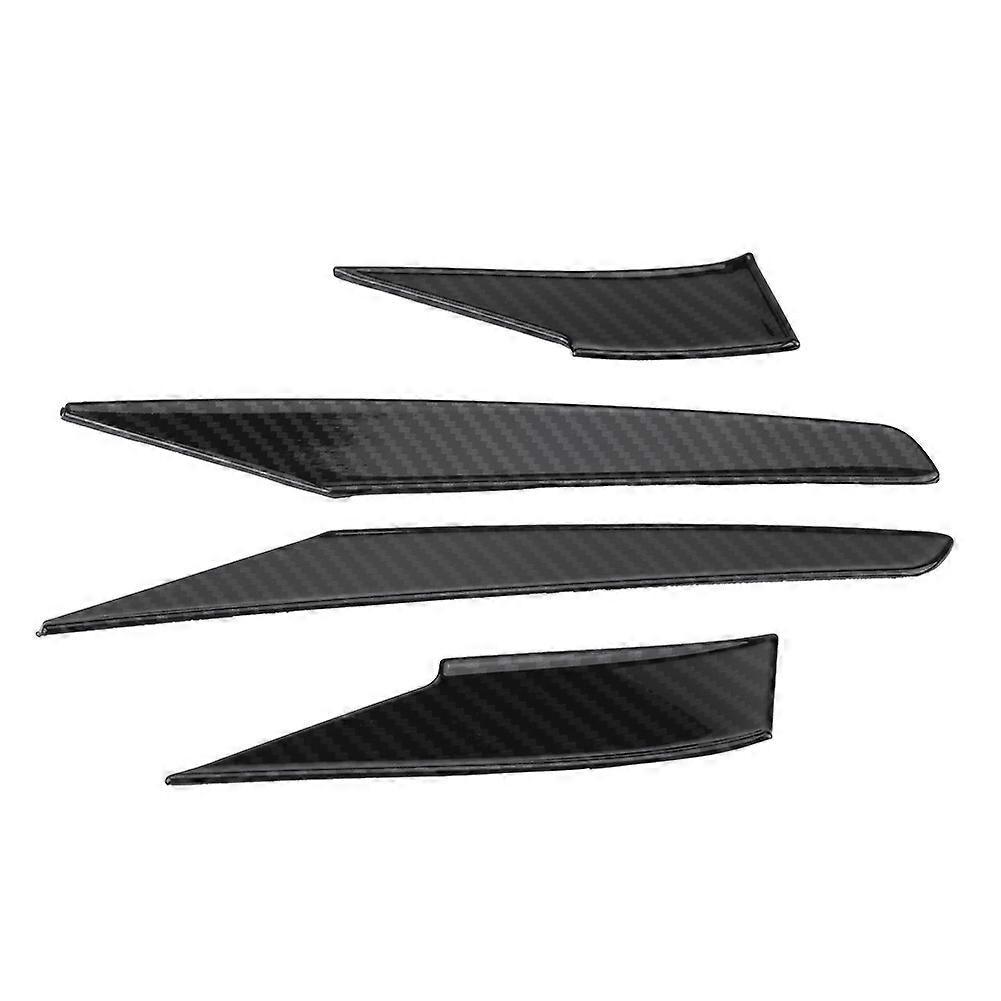 Rearview Mirror Mouldings Strips Cover Trim for Hyundai Encino Kona 17-20 SUV Carbon Fiber