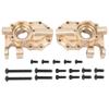 2pcs Brass Front Steering Knuckle RC Accessories Parts Fit for Traxxas TRX4 RC Car