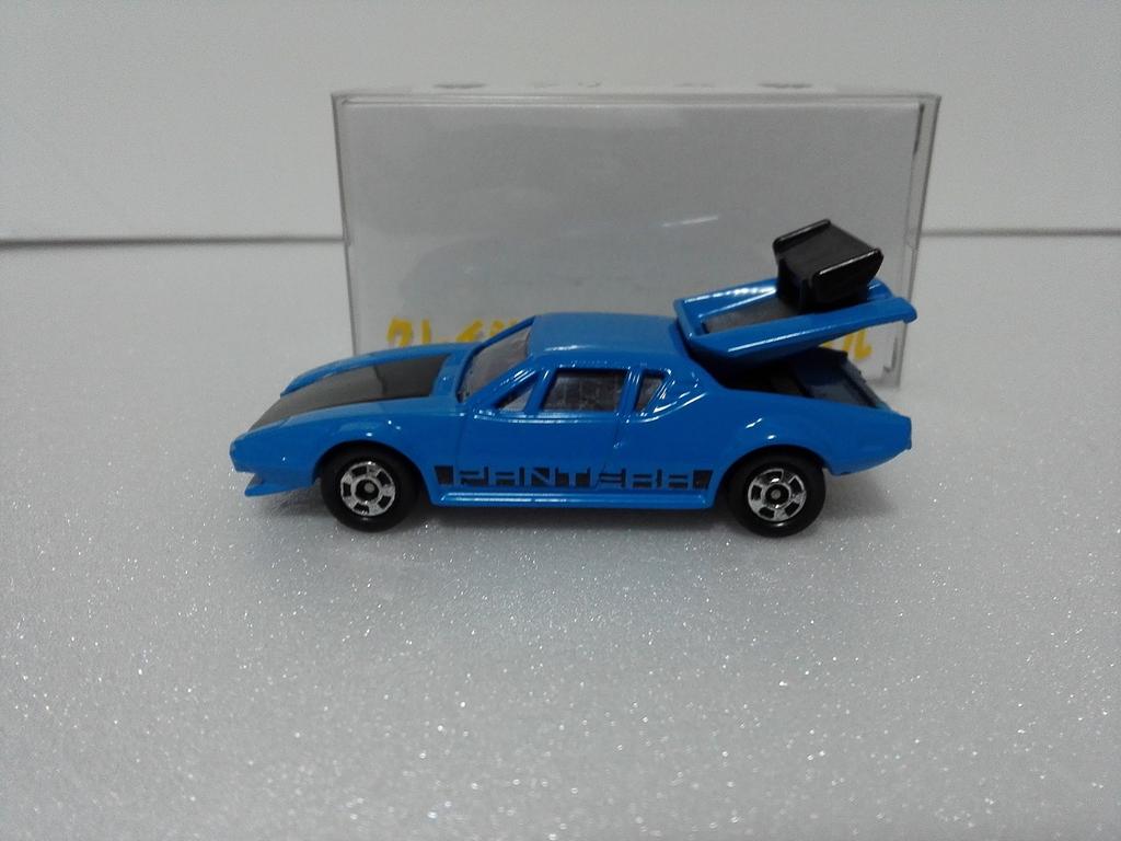 No Box Out of Print Tomica Anniversary II De Tomaso Pantera My Shop with Clear Case CMC Amazon Warehouse Shipping (blue-black)