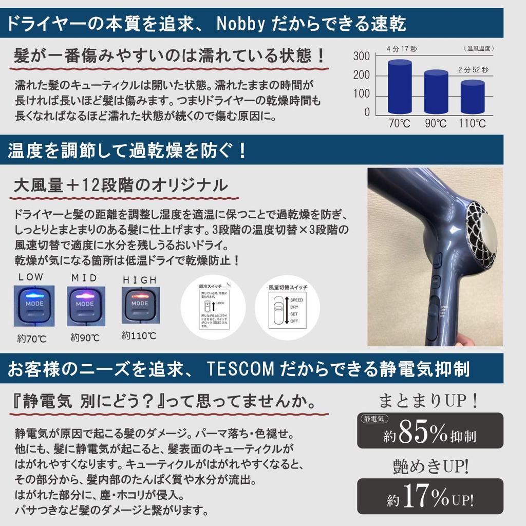 Tescom Privenik Protect Ion Hair Dryer