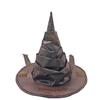 Cosplay Sorting Hat Leather Halloween Ornament Large Ruched Witch Hat  Halloween Party
