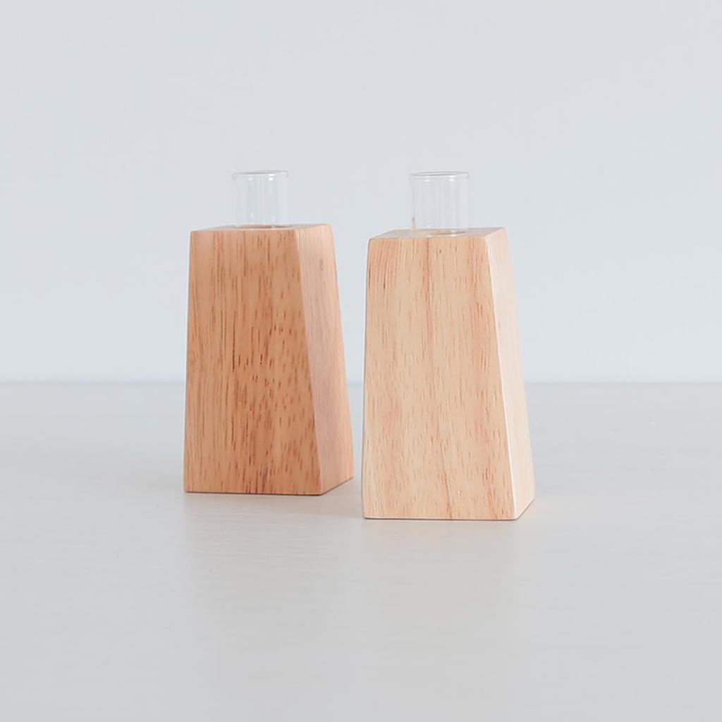 Lotus Raise, a Pair of Modern Sakaki Stand Holders (also Suitable for Vases) from Kamidana No Sato. Perfect for Offerings and Worship.