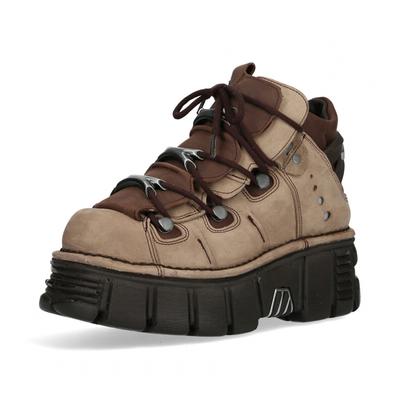 Панк-кеды для мужчин с толстой подошвой, металлическим декором, на шнуровке, повседневная обувь для женщин, готические панк-туфли, толстая подошва, плоские кроссовки, унисекс, 44 45