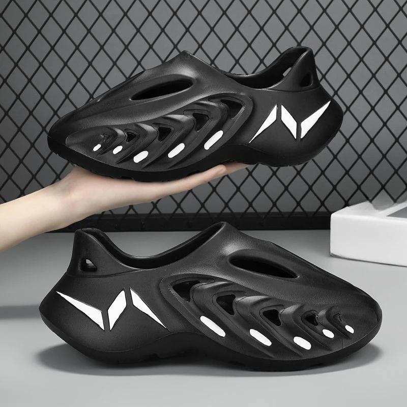 Fashion Ultralight Shoes for Men Odor-proof Pvc Summer Sale Color New Design 2025 Daily Use Comfortable Fashion Luxury H 39 Man Sandals