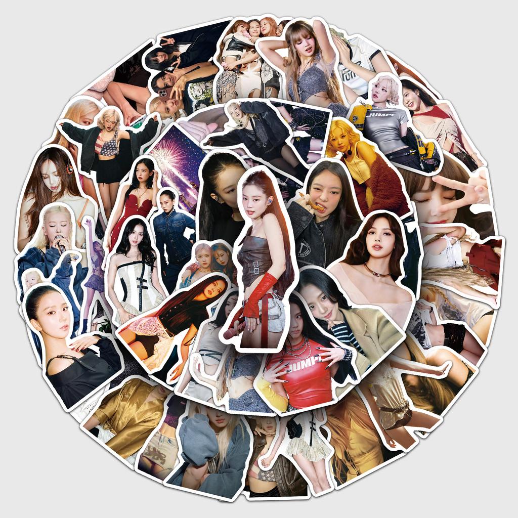 50 Stickers Koreansinger BLACKPINKwaterproof Decoration DIY Mobile Phone Computerstickers