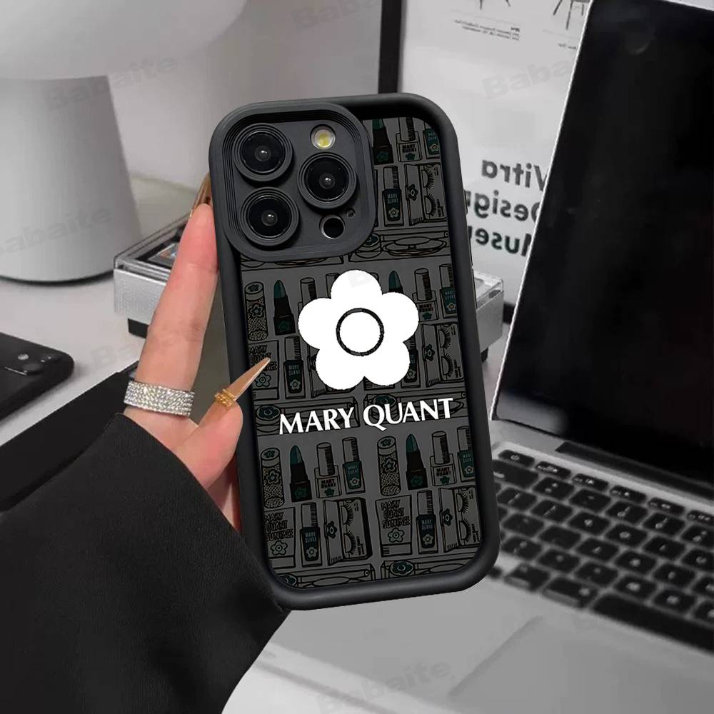 Fashion Pop Mary Quant Phone Case For IPhone 16 15 14 Plus 13 12 11 17 Pro Max Pro Soft Cover