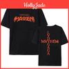 Альбом Lady Album Mayhem Gaga 2025 Футболки Новая Мода Певица Печать Футболка Хлопок Мягкий Короткий Рукав Футболка Унисекс Уличная Одежда Футболка