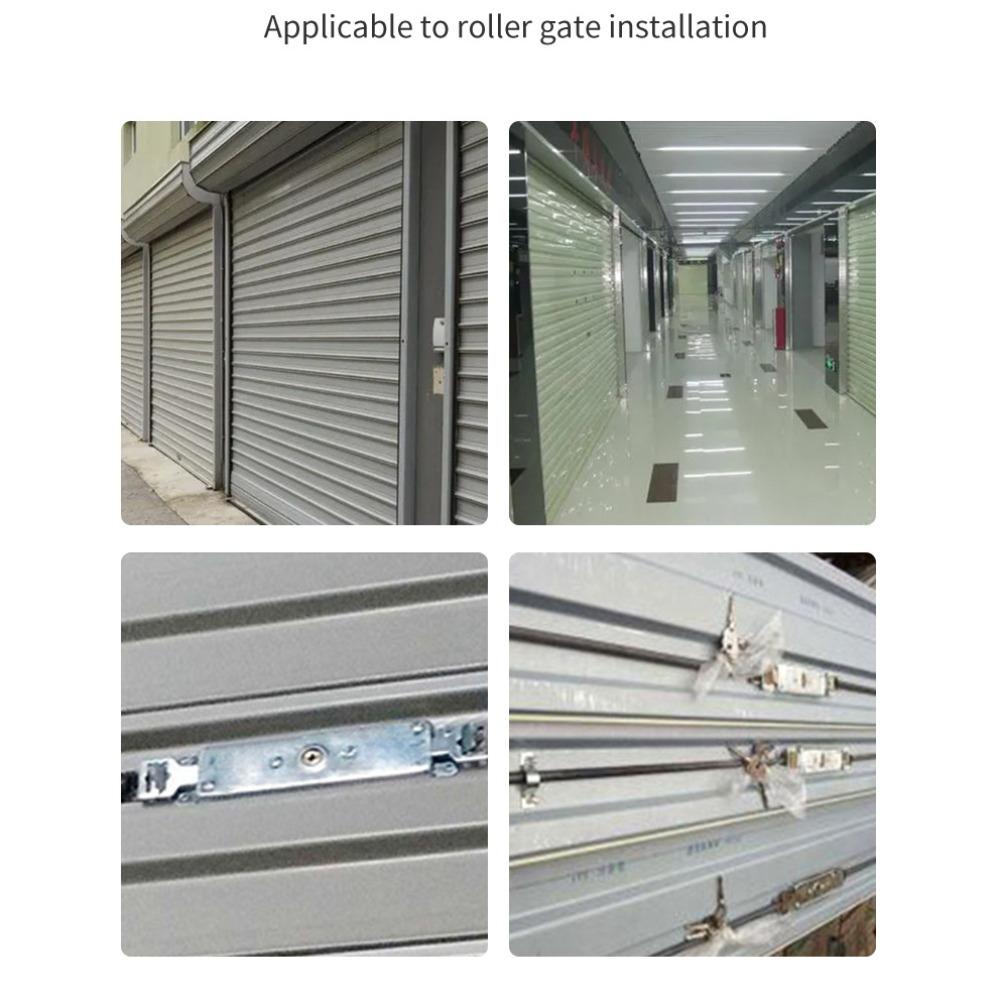 Средний Нижний Роликовый Замок с Ключом Противоугонные Замки Новый Замок для Роллетных Ворот Гараж