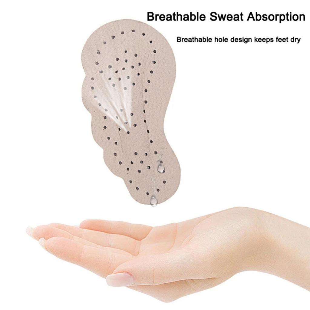 Leather Forefoot Pad for Women Sandals High Heels Non-slip Shoes Insoles for Women's Shoes Insert Adhesive Anti Slip Stickers