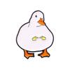 Elegant Duck Shaped Lapel Pin Handmade Animal Brooch Stylish Corsage Badge Fashion Accessory for Parties and Dinners