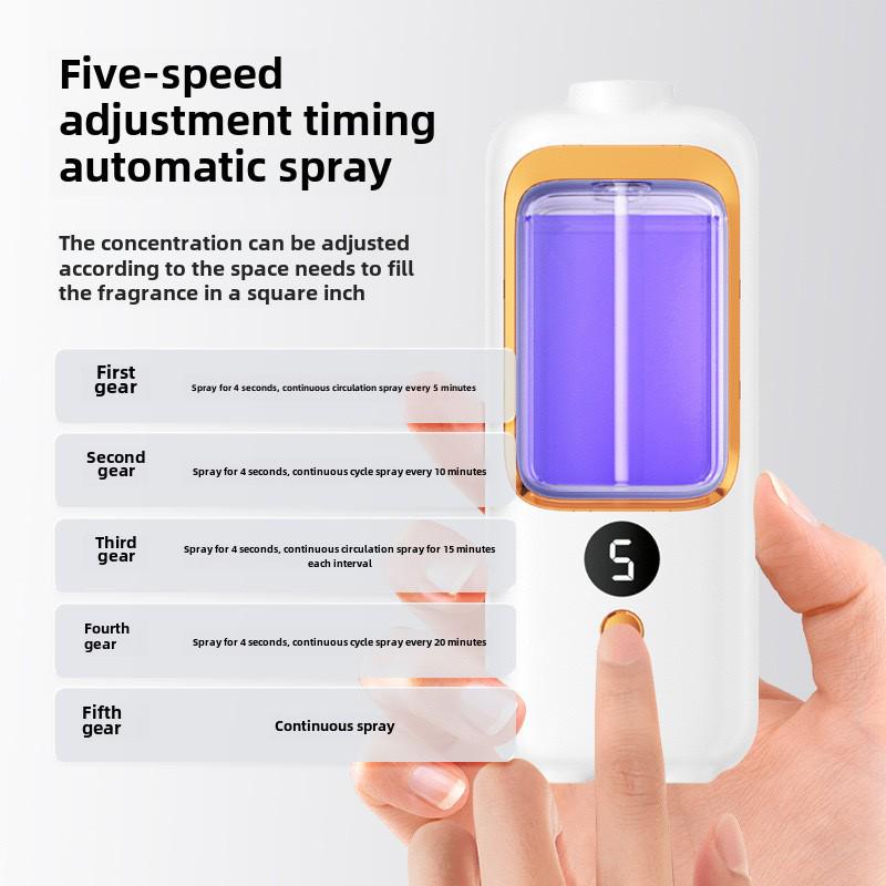 Автоматический ароматерапевтический спрей: Долгоиграющий освежитель воздуха и дезодорант для помещений: для дома, отелей и ванных комнат
