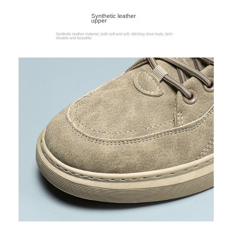 Spring Men's Shoes Breathable Shoes Men's Trend All Match Anti-slip Wear Sports Casual Shoes Board Shoes Fashionable Shoes