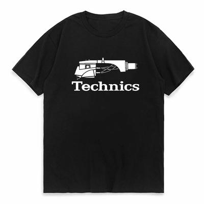 Technics Logo Dj 1200 Turntable Music женский топ модные футболки унисекс хлопковые топы футболка модная летняя футболка с коротким рукавом