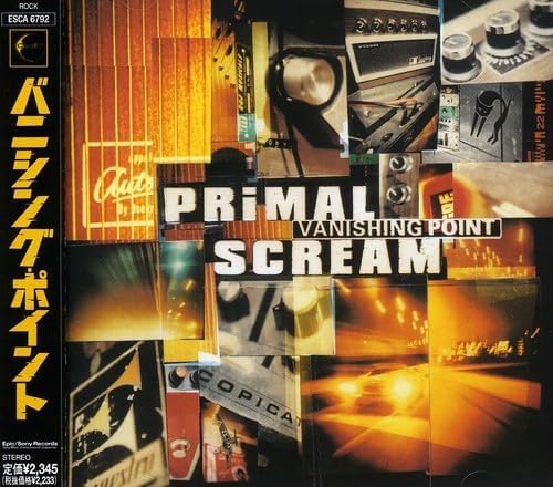 CD PRIMAL SCREAM - Vanishing Point ESCA6792PROMO Creation Record 1997 Япония ОбиРок Б/у