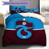 Trabzonspor Pattern Bedding Quilt Set  Home Decoration  Gift (1 * duvet cover + 2 * pillowcase  without core)