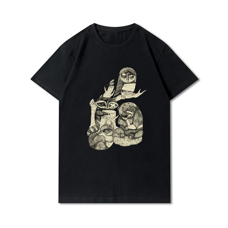Летние мужские футболки с графическим рисунком, мужские футболки в стиле Харадзюку, винтажные рубашки унисекс с короткими рукавами большого размера
