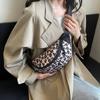 Женская нагрудная сумка с леопардовым принтом, многофункциональная сумка через плечо, сумка через плечо