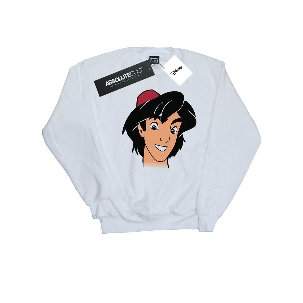 Disney Mens Aladdin Headshot Sweatshirt