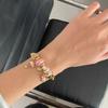 Stainless Steel Bracelet For Women With Bunny Pendant Elegant Jewelry For Gift Giving