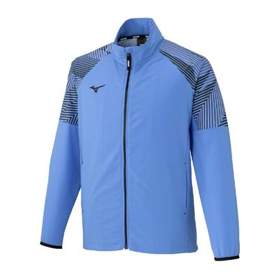 Теннис Бадминтон Одежда Тренировочная Cross Легко Двигаться 2XL [Mizuno] Куртка, В, Влагоотводящая, Быстросохнущая, 62JCD010, Унисекс, Ультрамариновый,