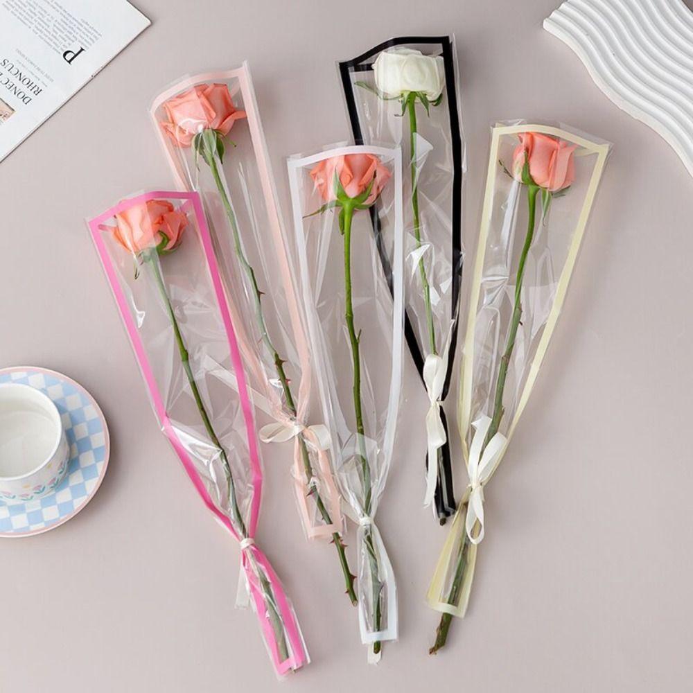 50 шт. водонепроницаемый упаковочный мешок для цветов упаковочные материалы для букетов свадебный материал