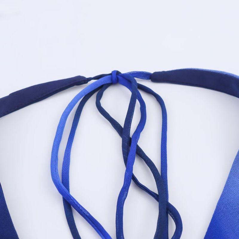 Kaslead New Women Clothes Western Style Fashion Print Hanging Collar Length Dress 8222122