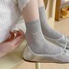 Solid Color Short Socks Breathable Cotton Socks New Sweet Stockings