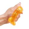 Прозрачная игрушка-пищалка Медведь Снятие тревоги и стресса Медведь с блестками Сахарный шарик от стресса Сенсорная игрушка Мягкая эластичная Игрушка-антистресс