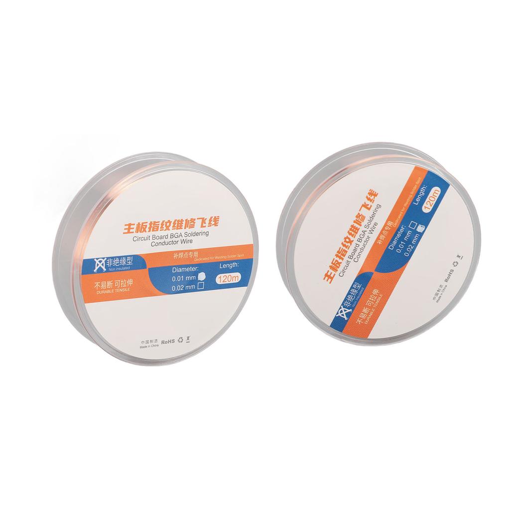 Проводник для чипа телефона 120 м, медный провод для пайки материнской платы телефона, для ремонта сварки