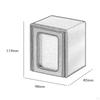 3 Pieces Card Deck Boxes Box Holding 100+ Sleeved Cards Sports Collectible