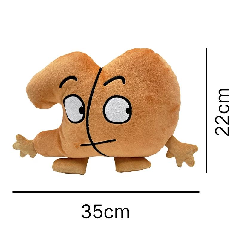 Игра Битва за Остров Мечты Плюшевая Кукла Игрушка Bfdi Мягкая Игрушка Номер Четыре Десять Четырнадцать Цветок Огненный Лиственный Капелька Тортик Кейки Подарок