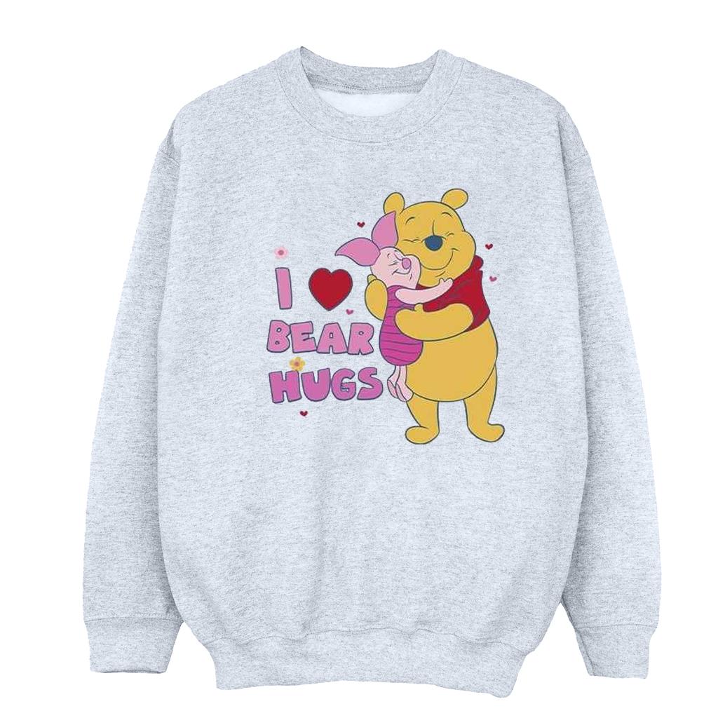 Disney Womens/Ladies Winnie The Pooh Mum Best Hugs Sweatshirt