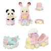 Sylvanian Families Набор транспортных средств для парка развлечений - Поезд и Самолет - Ko-79 Сертифицировано ST, Возраст 3 года и старше, Игрушечный кукольный домик, Sylvanian Families, Epoch
