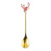 Stainless Steel Spoon Christmas Coffee Spoon Ice Cream Spoon Jam Spoon Dessert Spoon Christmas Gifts Kitchen Accessories