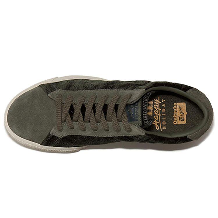 ONITSUKA TIGER Lawnship Удобные Амортизирующие Нескользящие Прочные Низкие Повседневные Обувь Кроссовки Унисекс Серый Черный Белый 1183B394-300