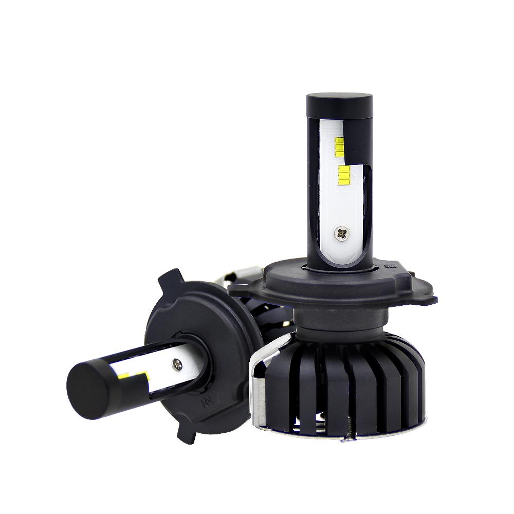 Светодиодные автомобильные фары H1 H3 H4 H7 H13 880 H27 HB1 HB3 9006 CSP светодиодные автомобильные передние фары противотуманные фары лампы дальнего света ближнего света