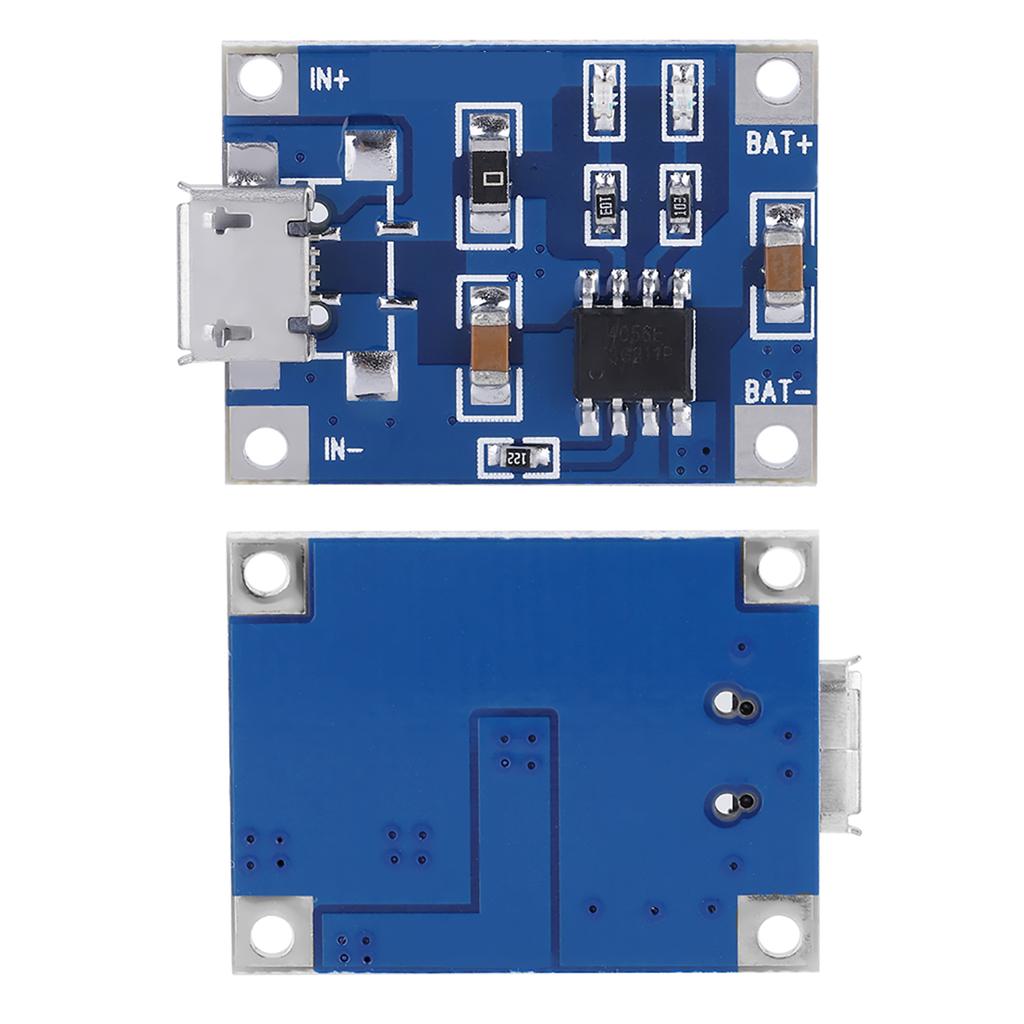 10 шт. USB 1A литиевый аккумулятор зарядное устройство модуль плата зарядки