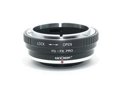 Крепление CANON FD, адаптер крепления Fuji X FX PRO с салфеткой для протирки объектива K&F - fd-fx-pro (KFFXPRO)