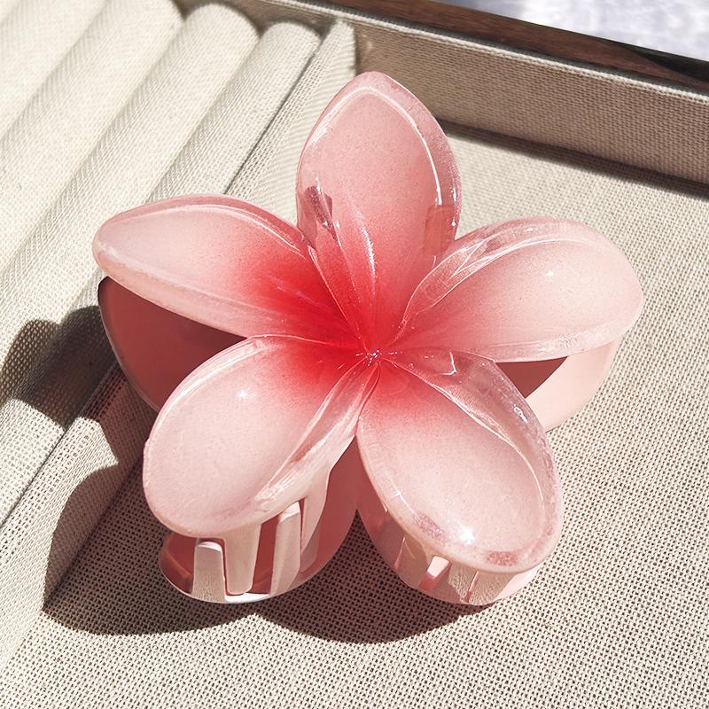 Новые гавайские градиентные цветочные заколки для волос женские модные большие заколки для волос шпильки для девочек заколки аксессуары для волос в стиле бохо