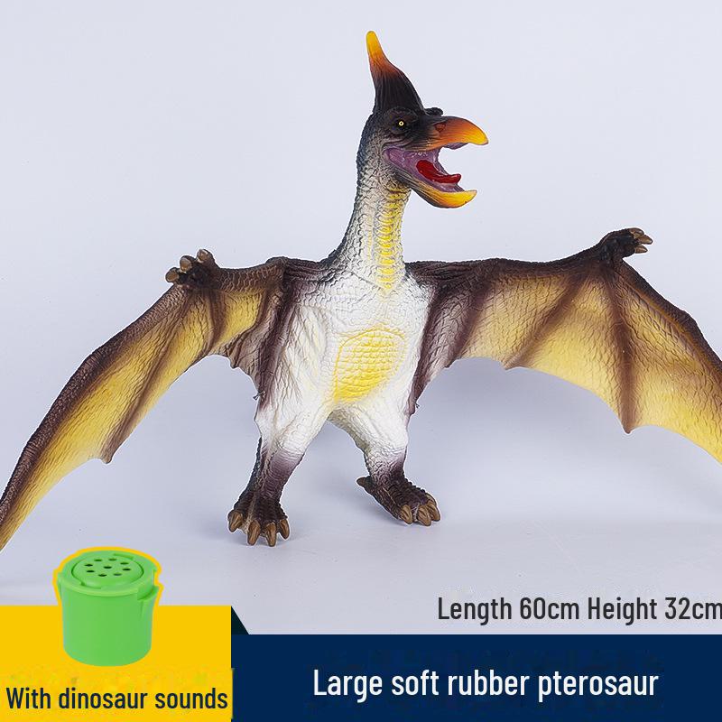 Большая мягкая гелевая модель динозавра-птерозавра Aeolus: Игрушка для детей «Летающий дракон», издающий звуки