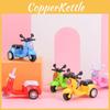 Inertial Mini Simulation Three Wheel Motorcycle Model Children Toy For Gift